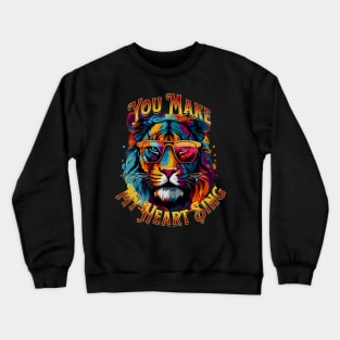 Wild Thing Tiger Crewneck Sweatshirt